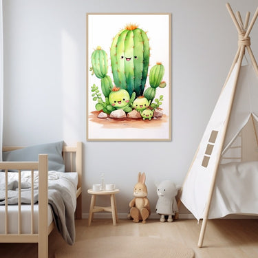 Cute Cactus Painting